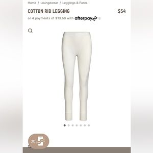 SKIMS Cotton Leggings